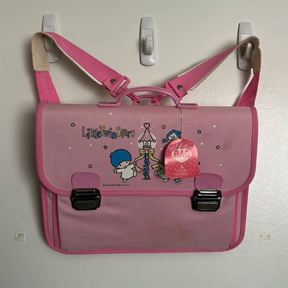 Vintage Sanrio 1989 Twin little stars backpack
